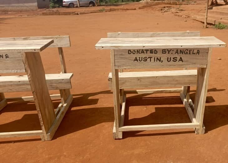 This desk was, donated in loving memory of Whilmon & Carleam Austin. Help us give more.
